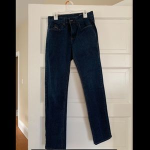 Mens blue skinny jeans